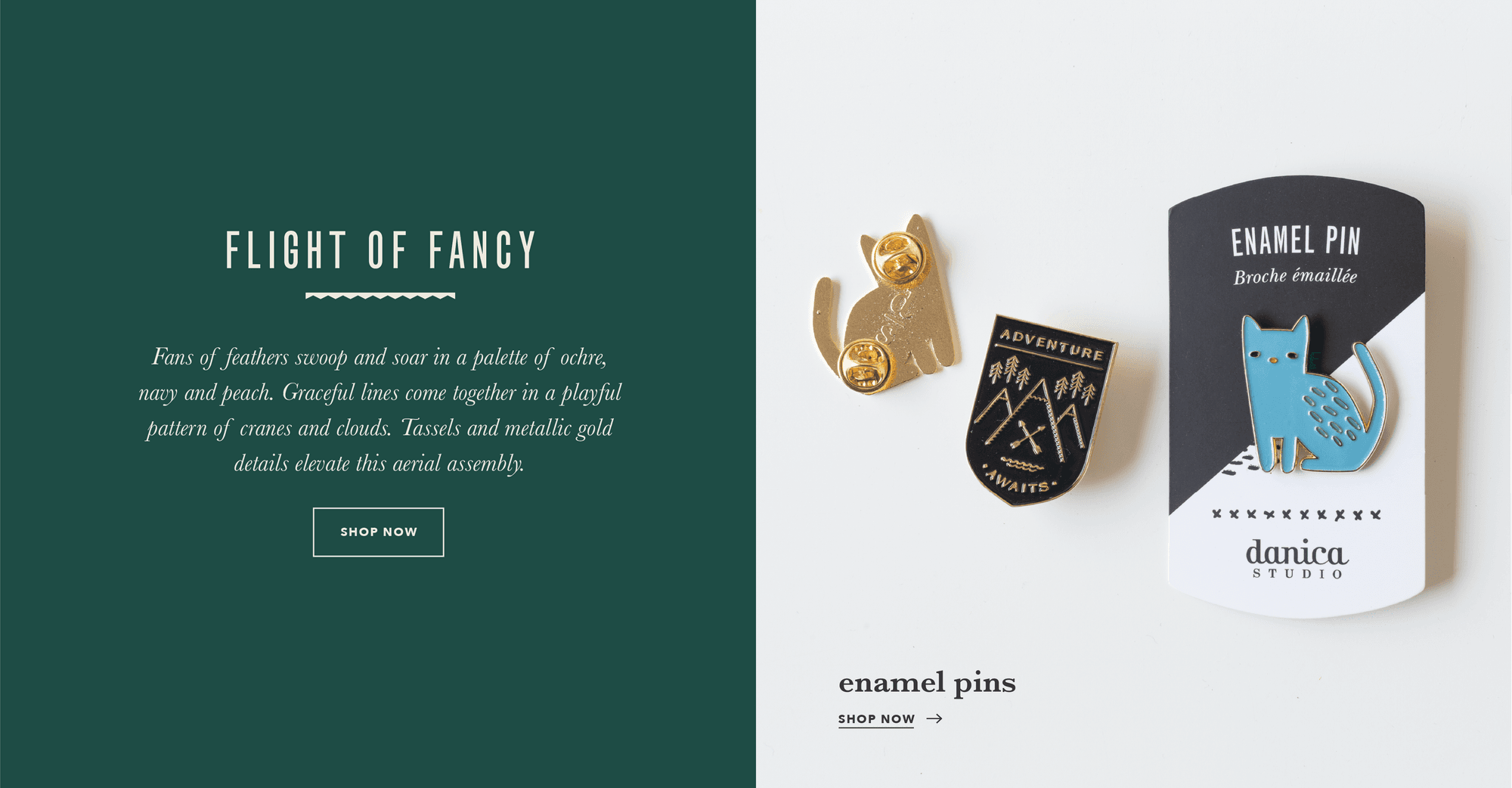 Danica Studio web layout